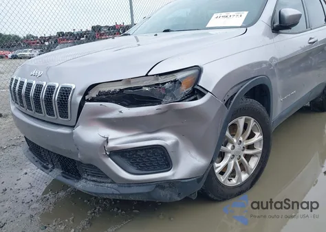 2020 Jeep Cherokee Latitude Fwd из США, поврежденный, VIN 1C4PJLCB6LD582449